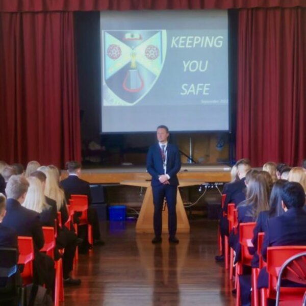 Image of First ‘keeping you safe’ assembly of 2022-2023